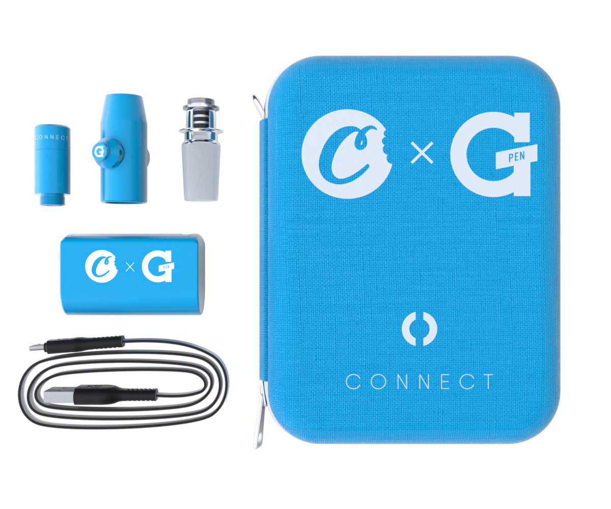 Grenco Science x Cookies G Pen Connect Vaporizer - Blue