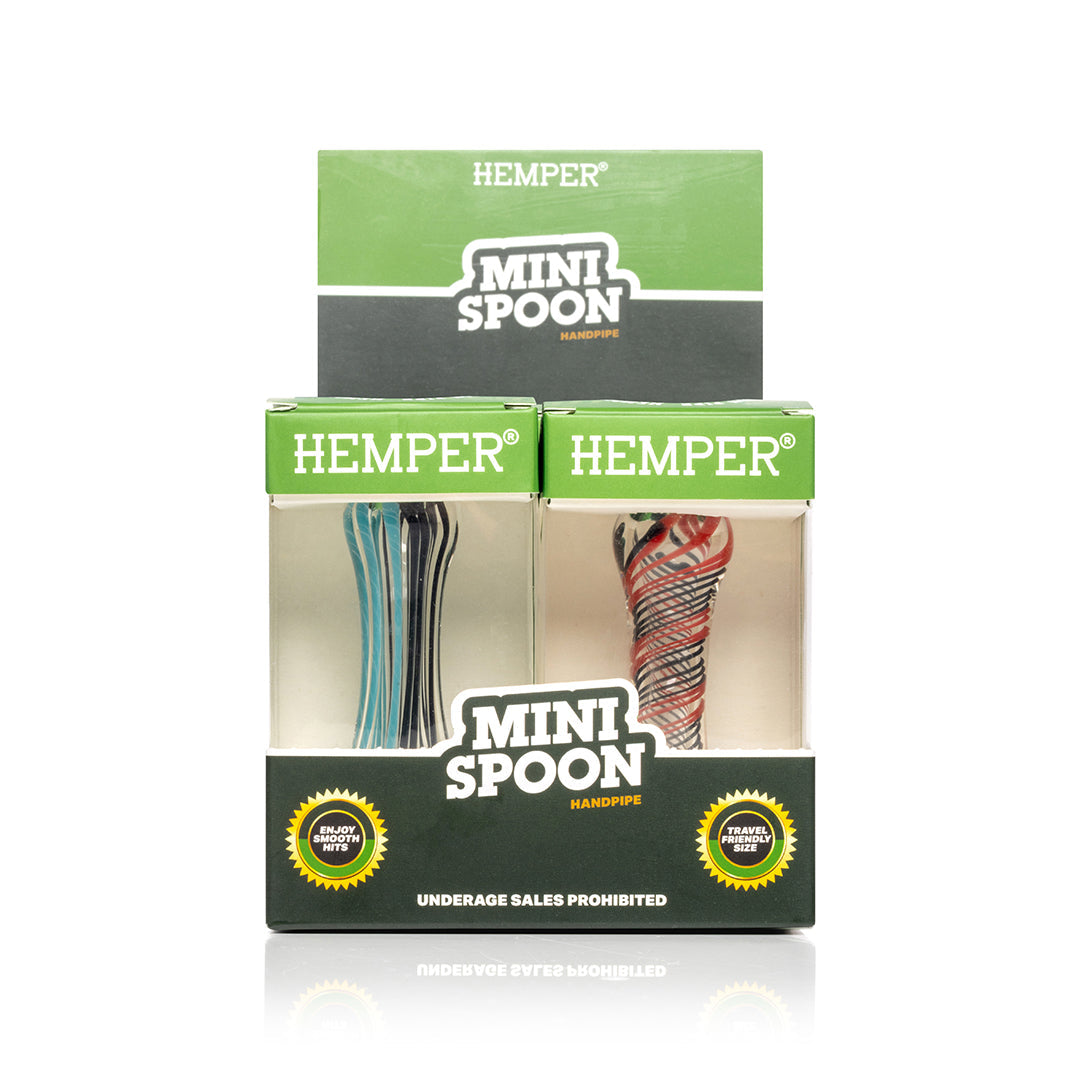 Mini Spoon | 8 pcs Display - Clear
