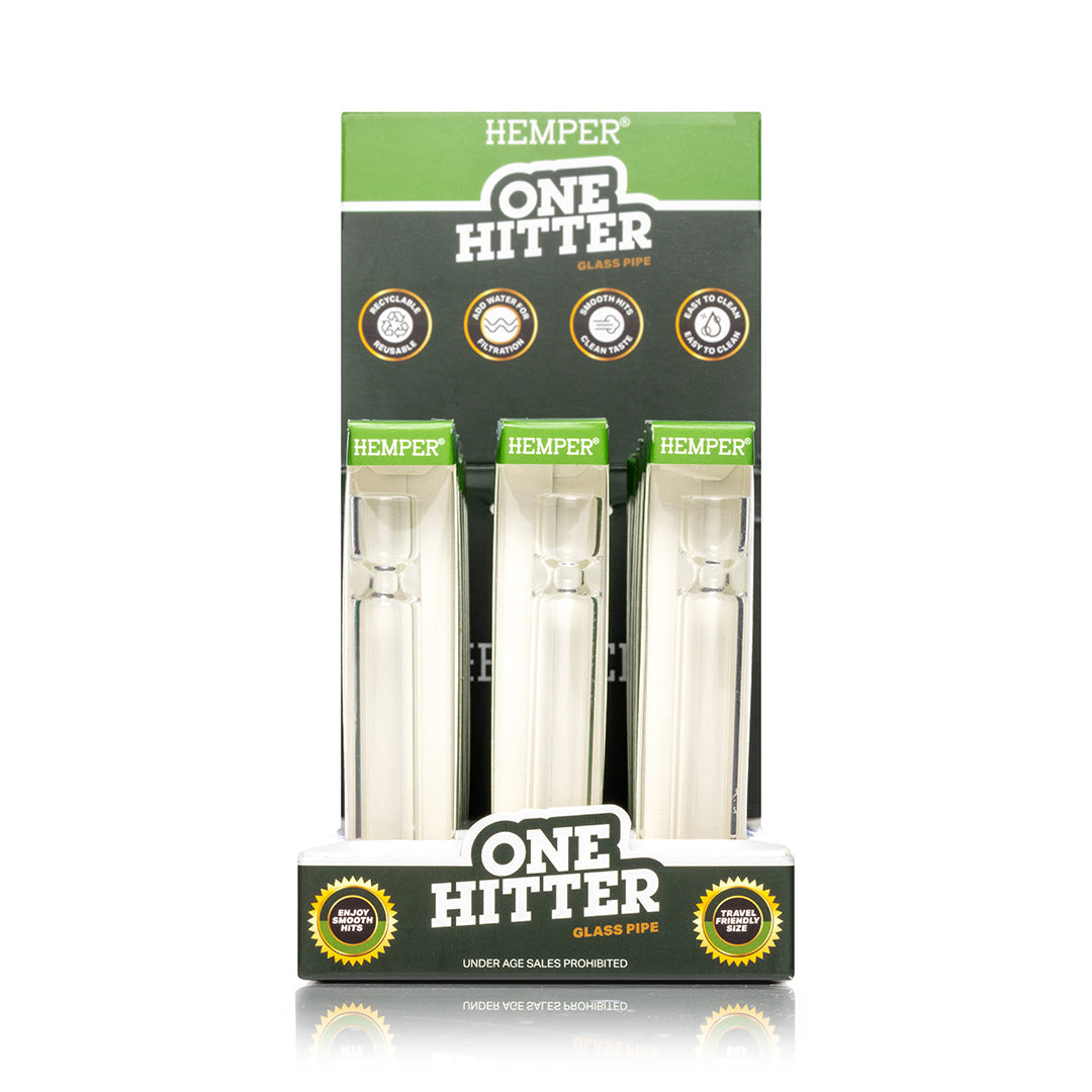 One Hitters | 18 pcs Display - Clear