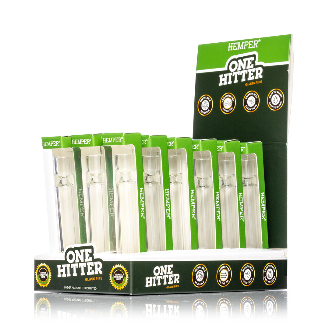 One Hitters | 18 pcs Display - Clear