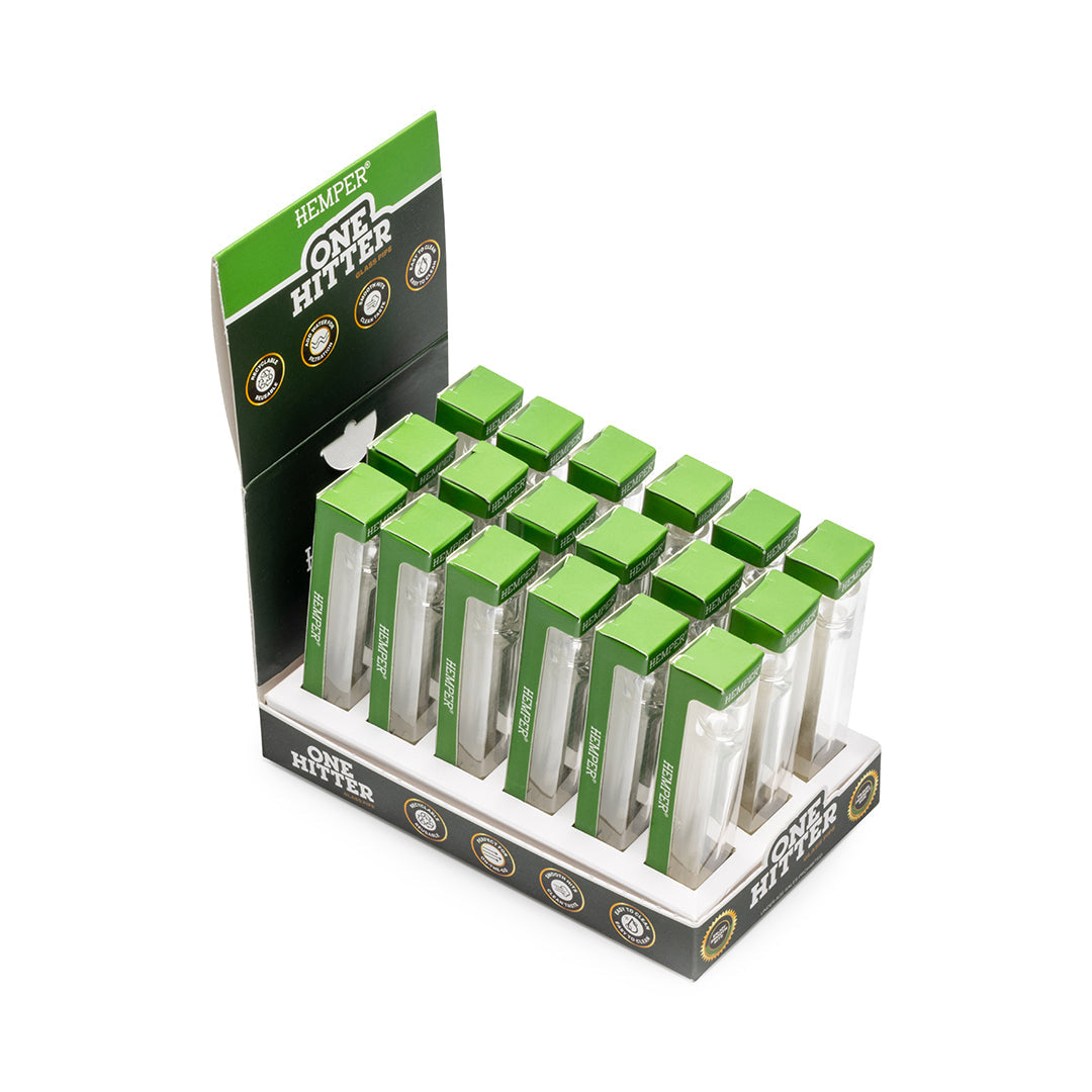 One Hitters | 18 pcs Display - Clear
