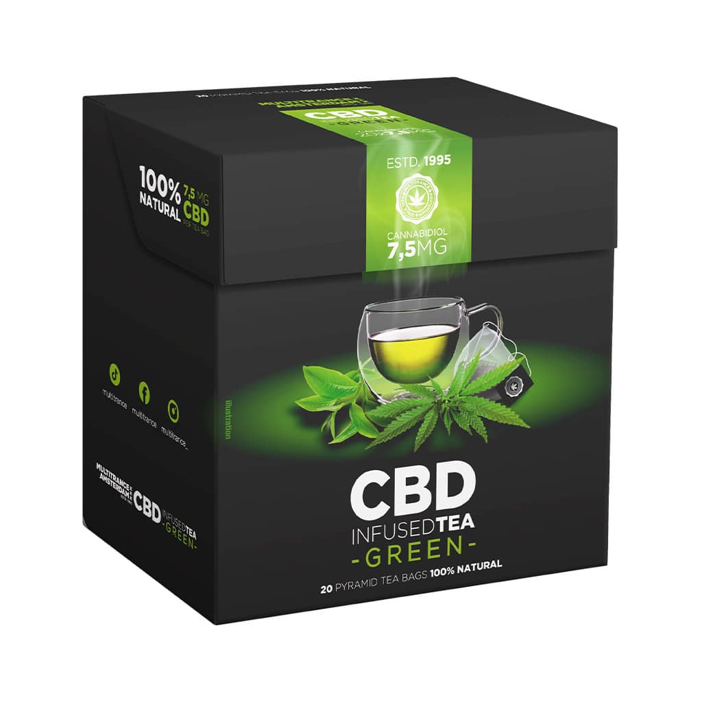 Multitrance CBD Tea Pyramid Bags 7.5mg | 10 pcs Carton
