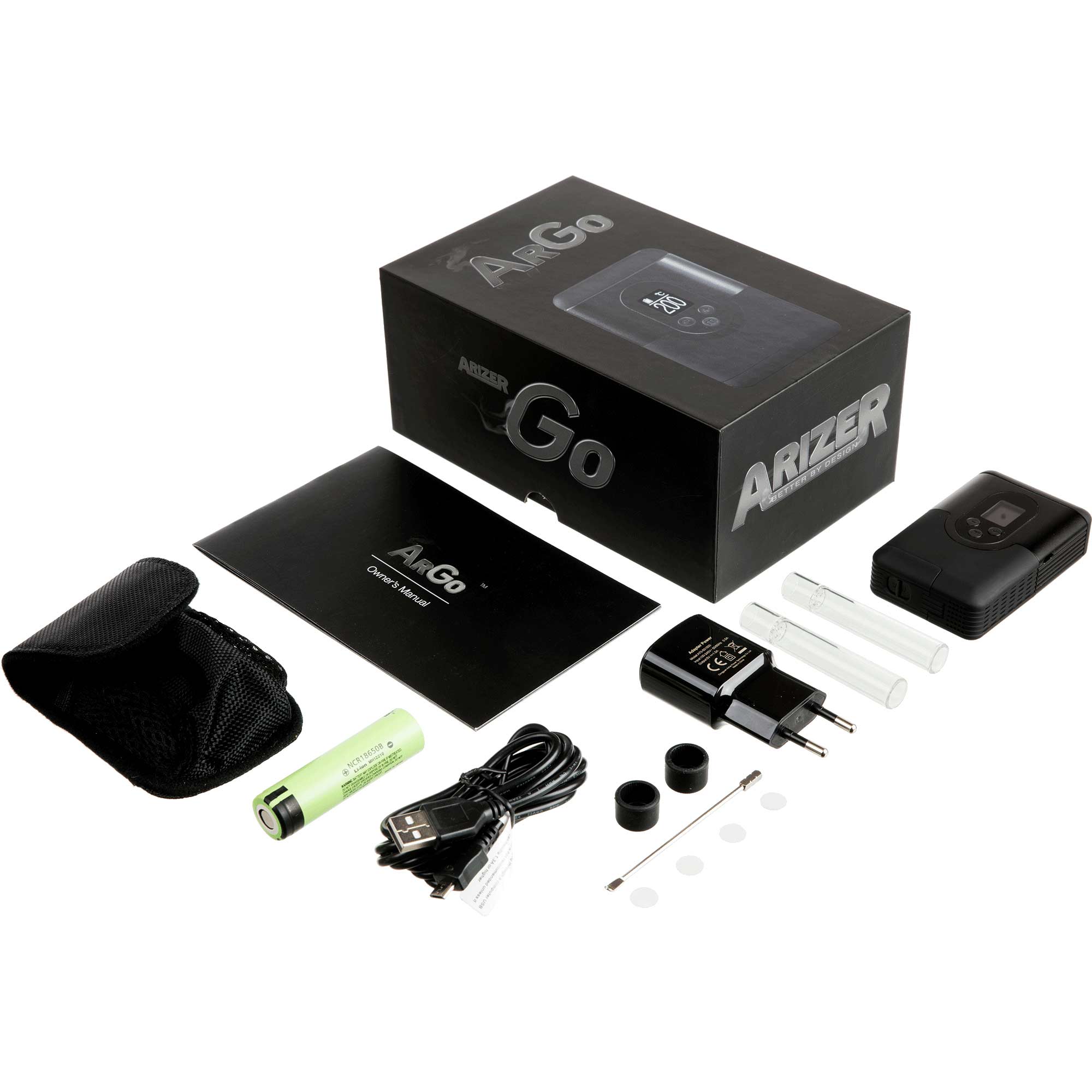 Arizer ArGo Vaporizer - Black - UK