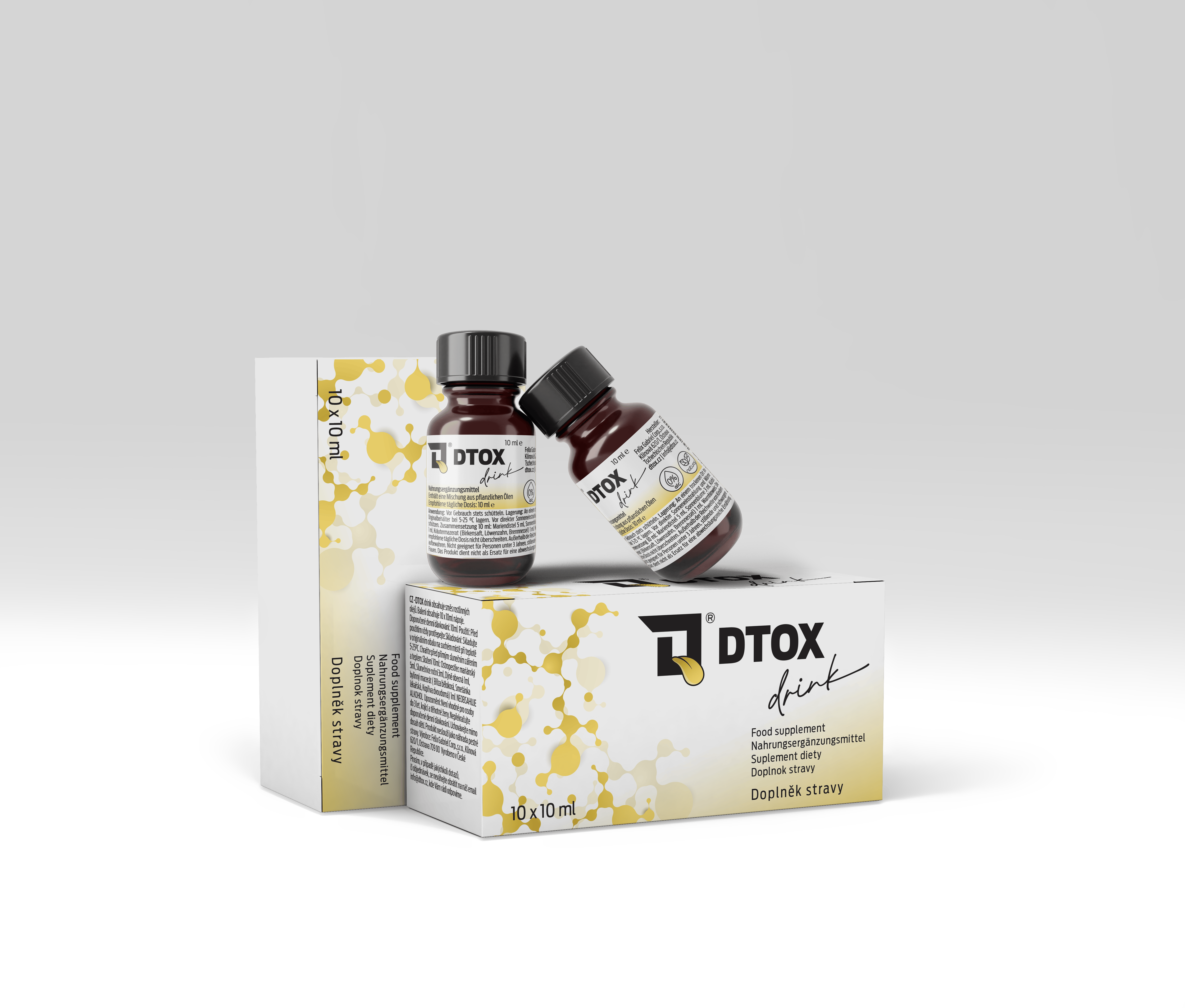 DTOX Drink 10ml | 10 pcs Display