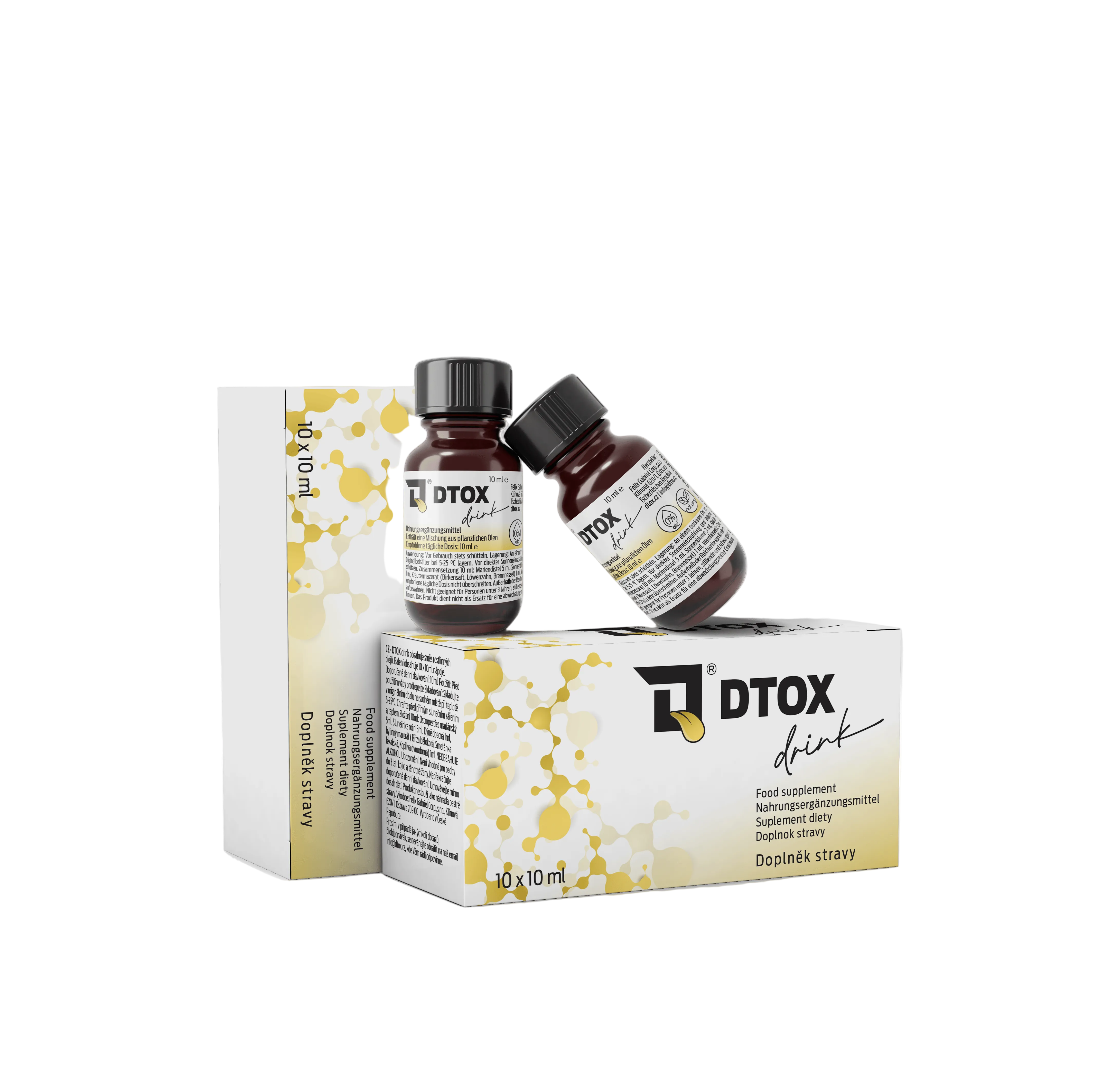 DTOX Drink 10ml | 10 pcs Display
