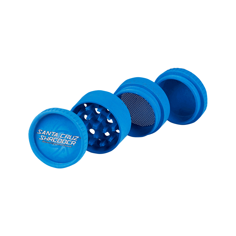Santa Cruz Shredder 4 Piece Hemp Grinder | 16 pcs Display - Assorted Colors