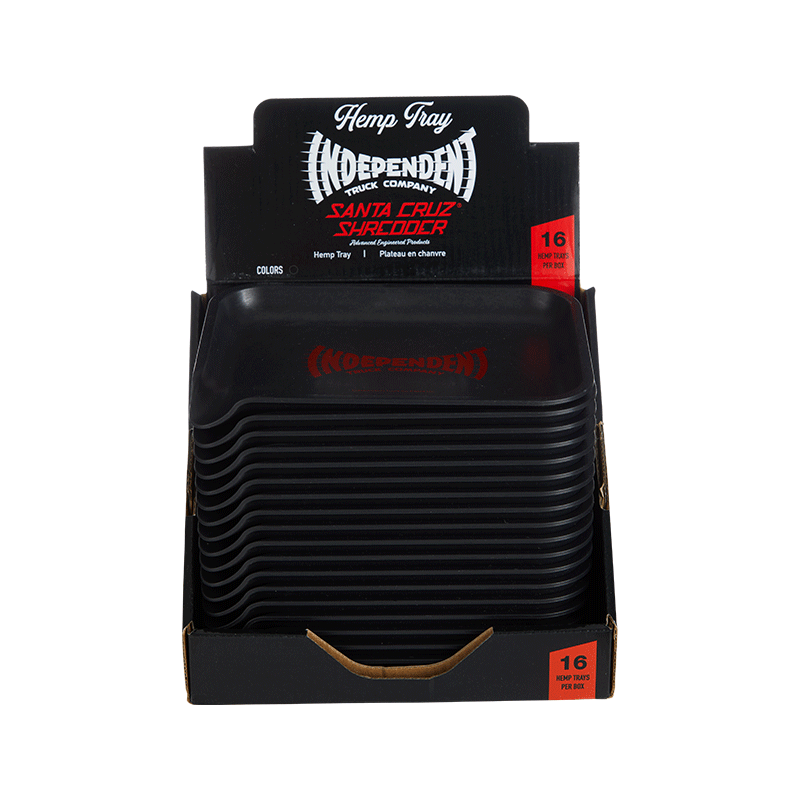 Santa Cruz Shredder Hemp Tray Small | 16 pcs Display