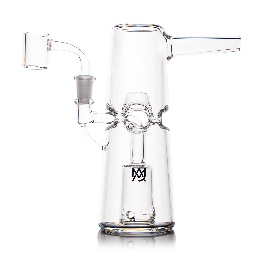 MJ Arsenal Turret Mini Dab Rig - Clear