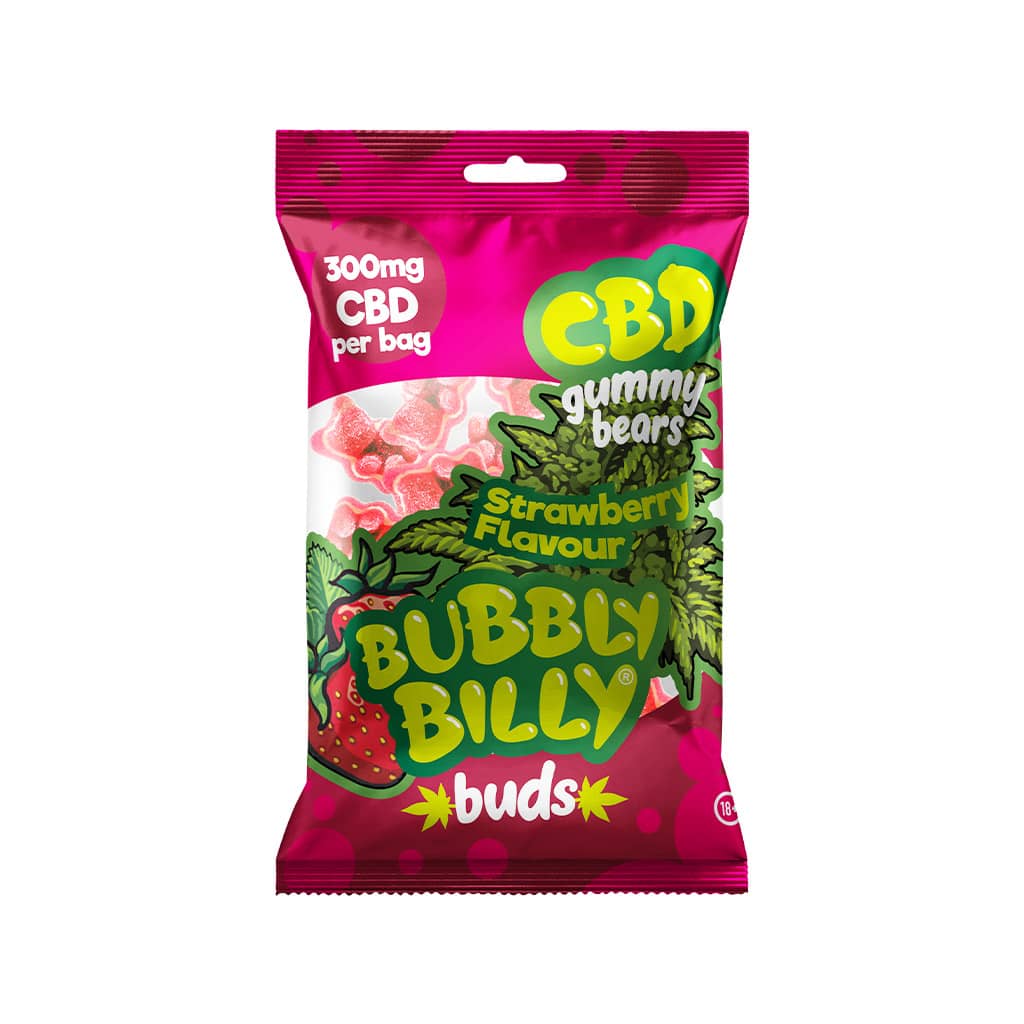 Multitrance Bubbly Billy Buds CBD Gummy Bears | 40 pcs Carton