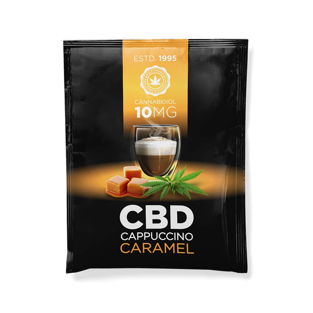 Multitrance CBD Instant Cappuccino 10mg | 10 pcs Box