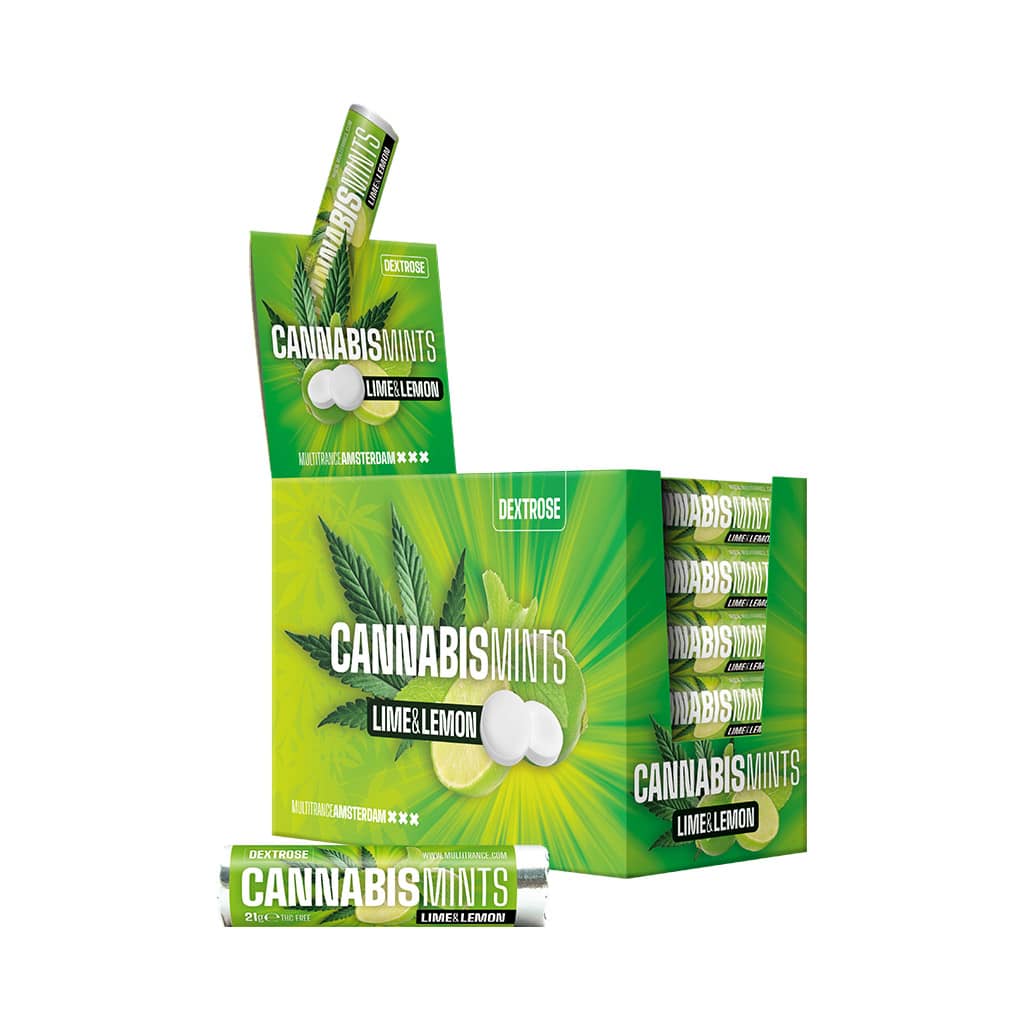 Multitrance Cannabis Dextrose Mints | 48 pcs Display