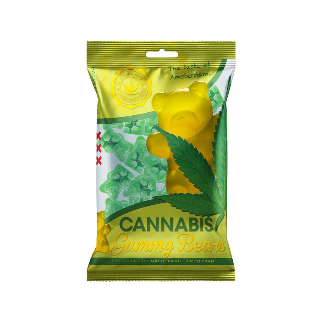 Multitrance Cannabis Gummy Bears | 40 pcs Carton