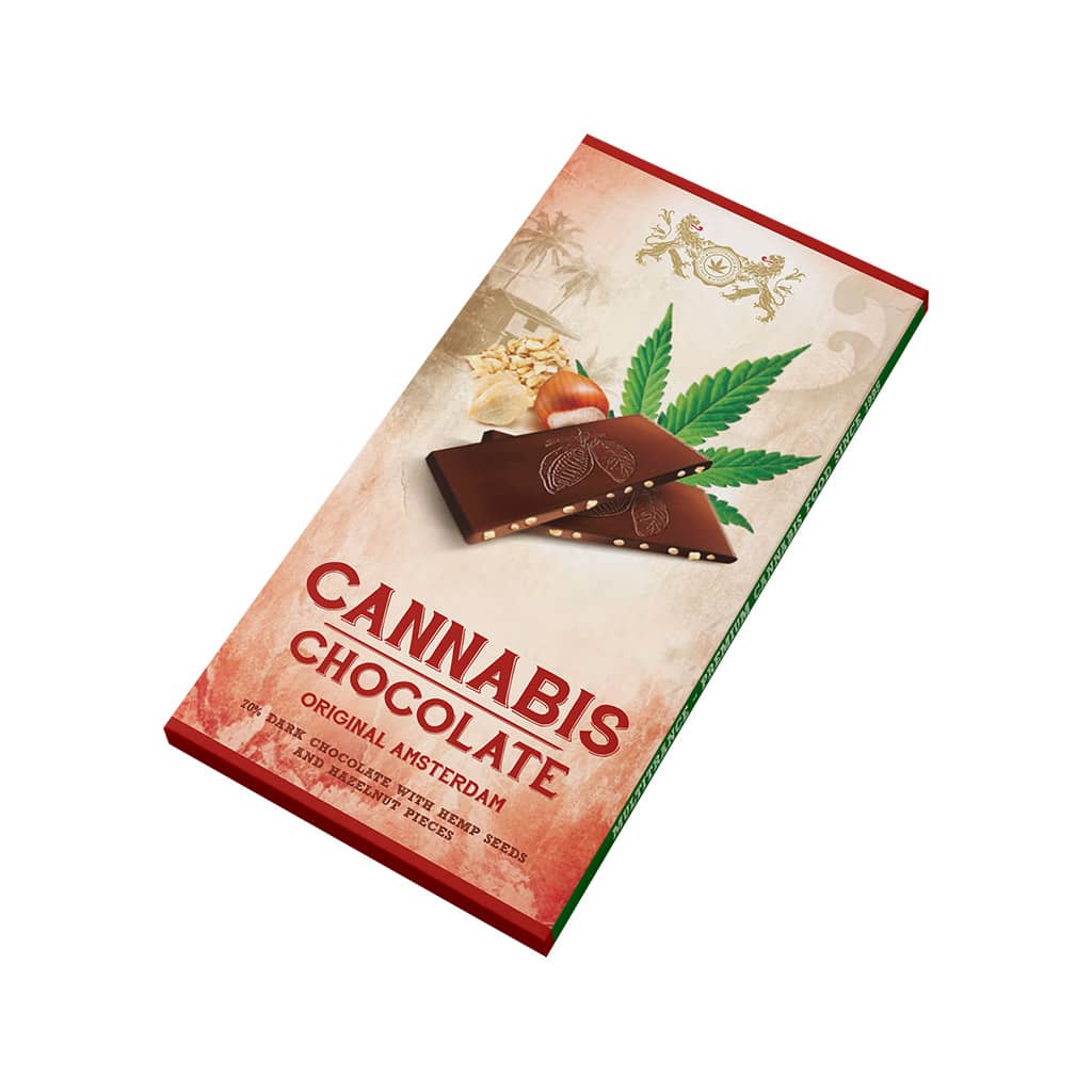 Multitrance Cannabis Chocolate | 15 pcs Carton - Hazelnuts