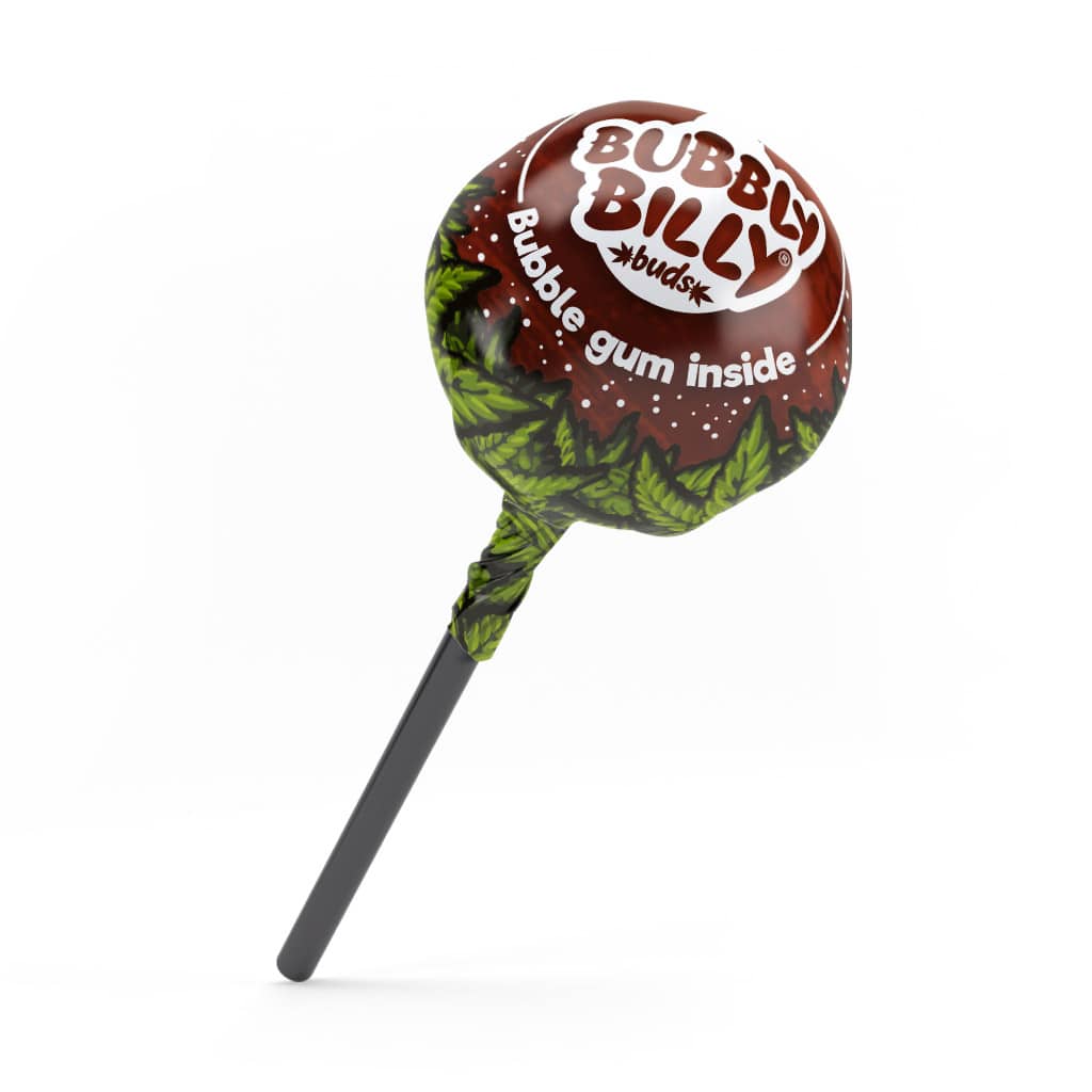Multitrance Bubbly Billy Buds CBD Lollipops | 100 pcs Display