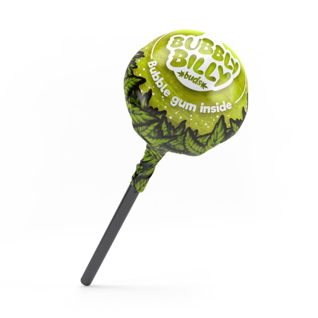Multitrance Bubbly Billy Buds CBD Lollipops | 100 pcs Display