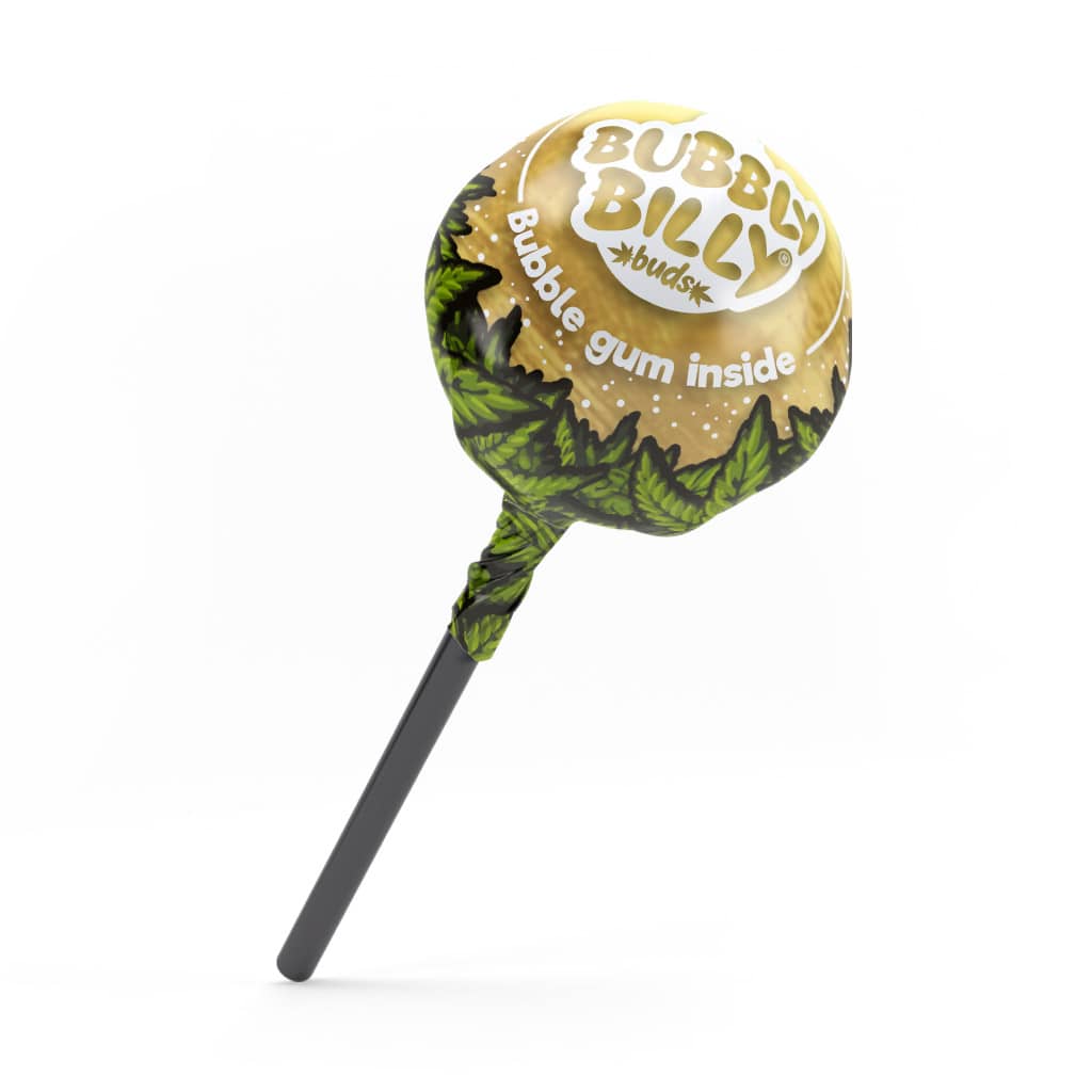 Multitrance Bubbly Billy Buds CBD Lollipops | 100 pcs Display