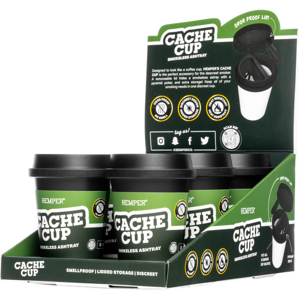 Cache Cup Smokeless Ashtray | 12 pcs Display