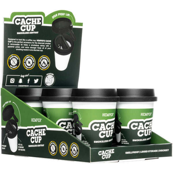 Cache Cup Smokeless Ashtray | 12 pcs Display