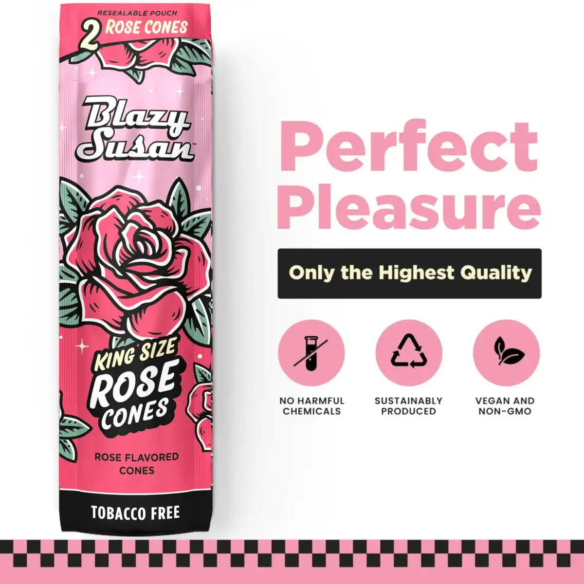 Blazy Susan King Size Cones 2pk | 25 pcs Display