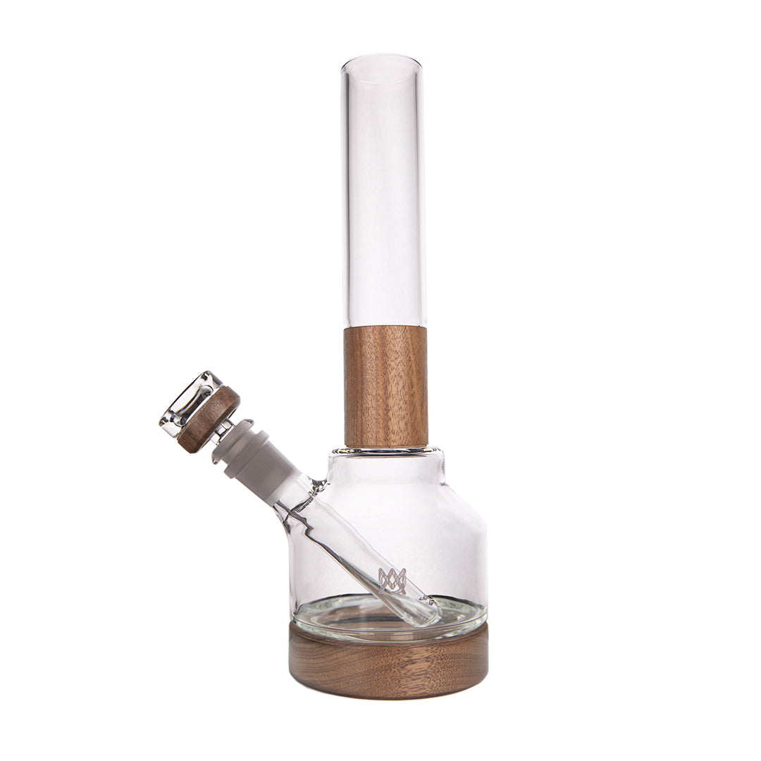 MJ Arsenal Palisade Water Pipe (Alpine Series) - Clear/Wood
