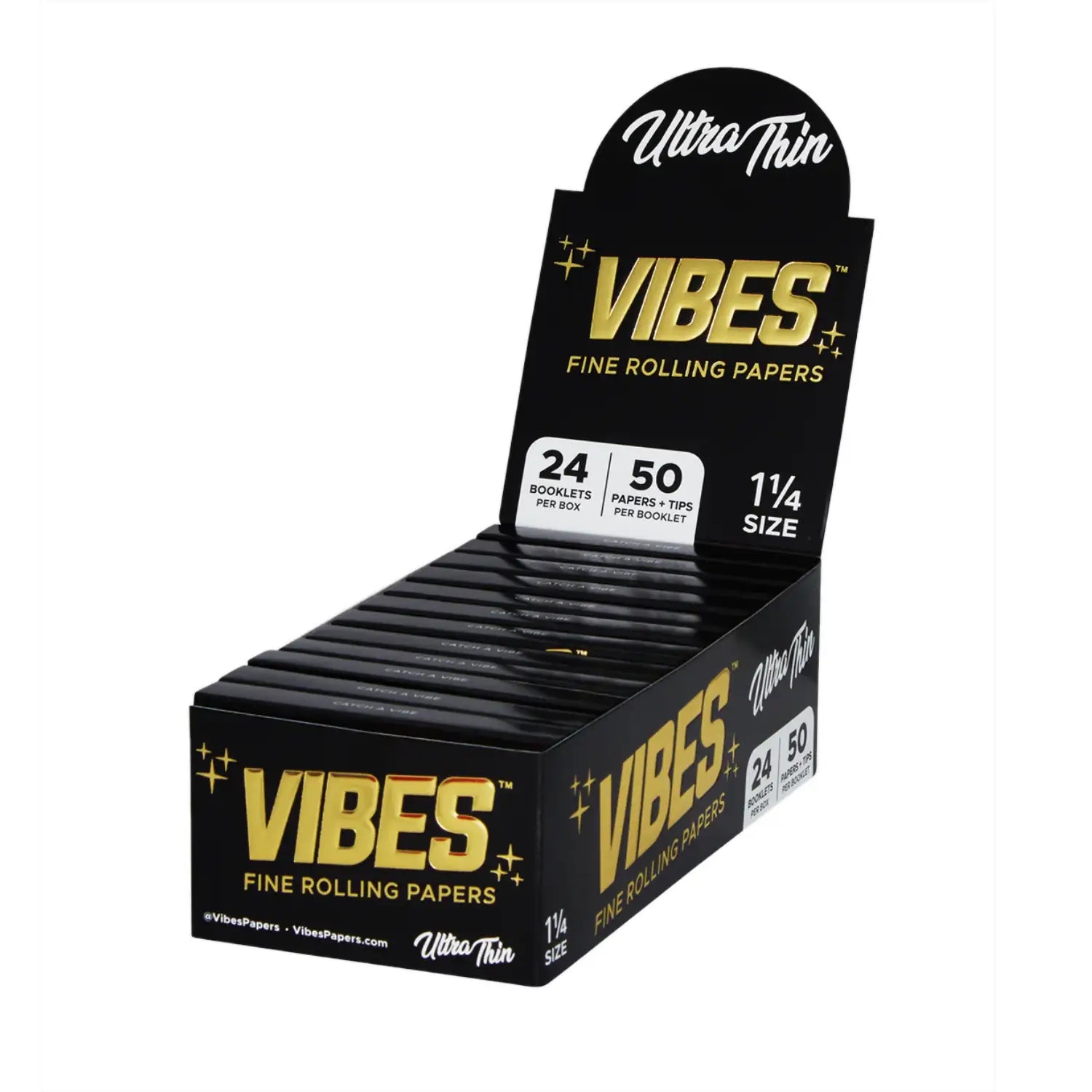 VIBES Papers with Filters 1 1/4 (33 pieces)