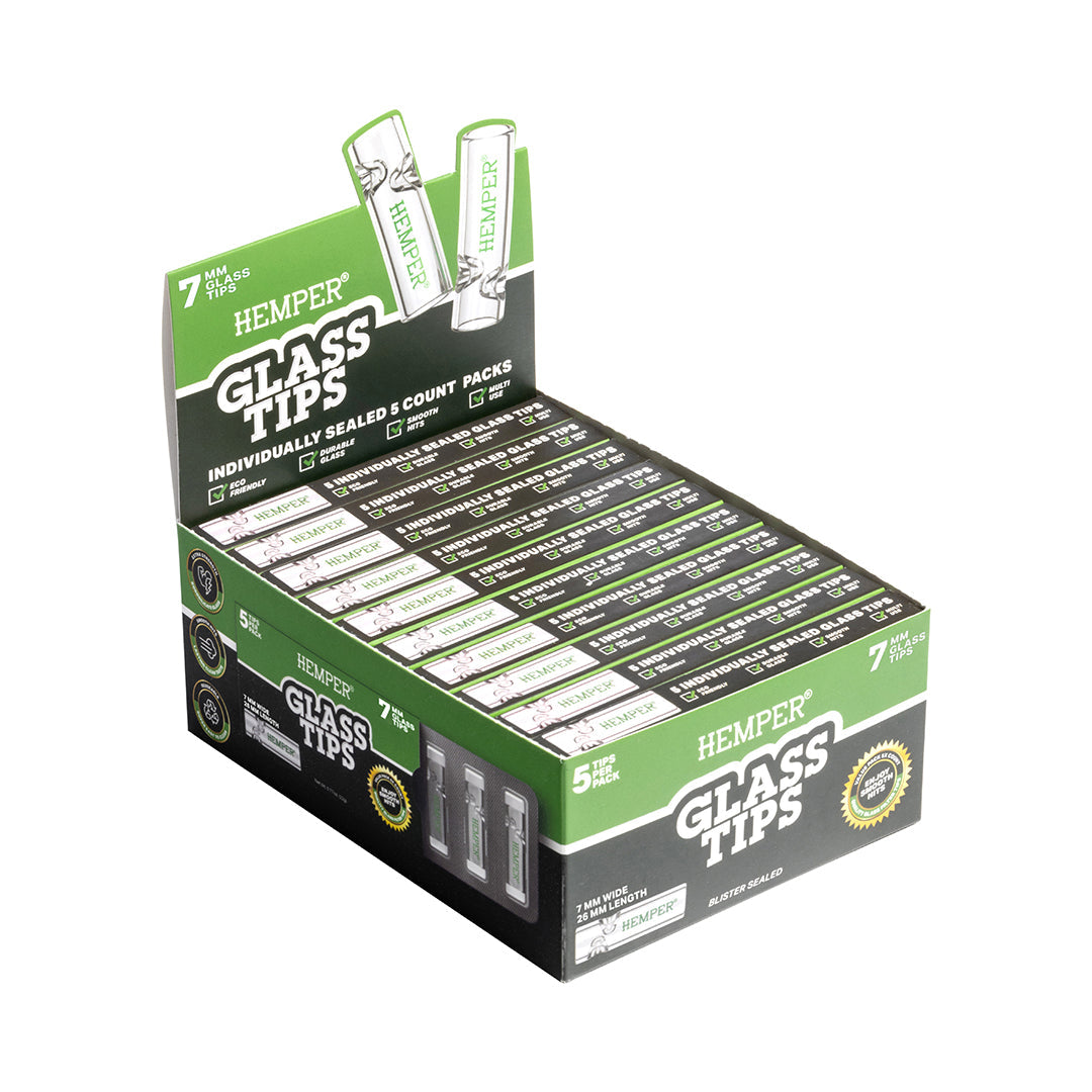 Glass Filter Tips | 10 pcs Display
