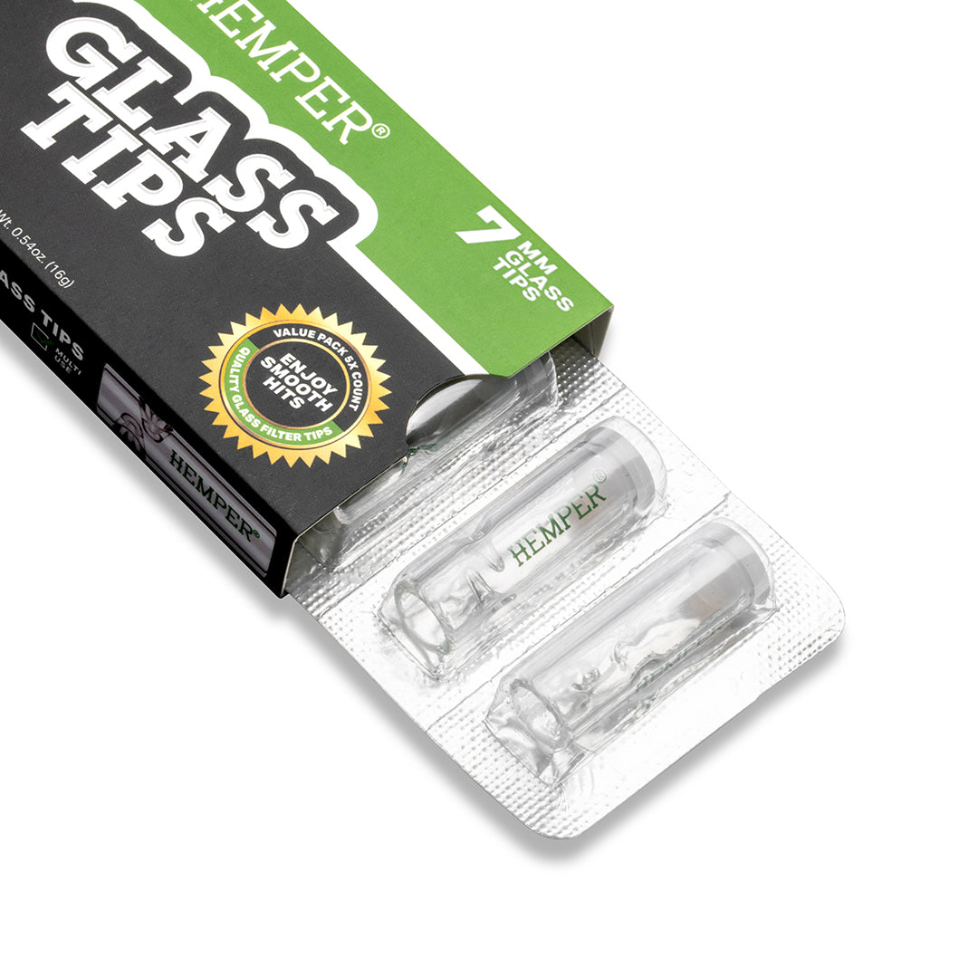 Glass Filter Tips | 10 pcs Display