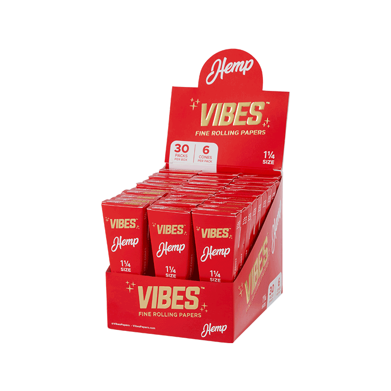 VIBES Cones Coffin 1 1/4 (30 pieces)