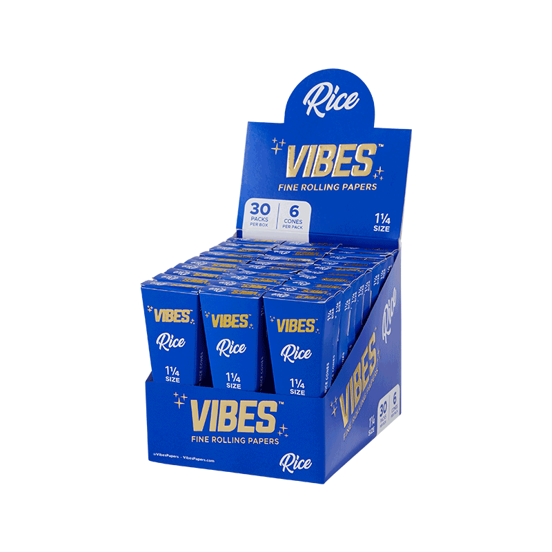 VIBES Cones Coffin 1 1/4 (30 pieces)