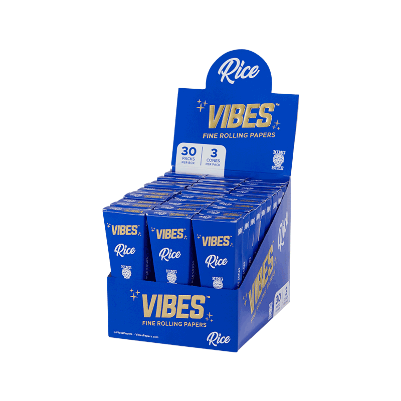 VIBES Cones Coffin King Size (30 pieces)