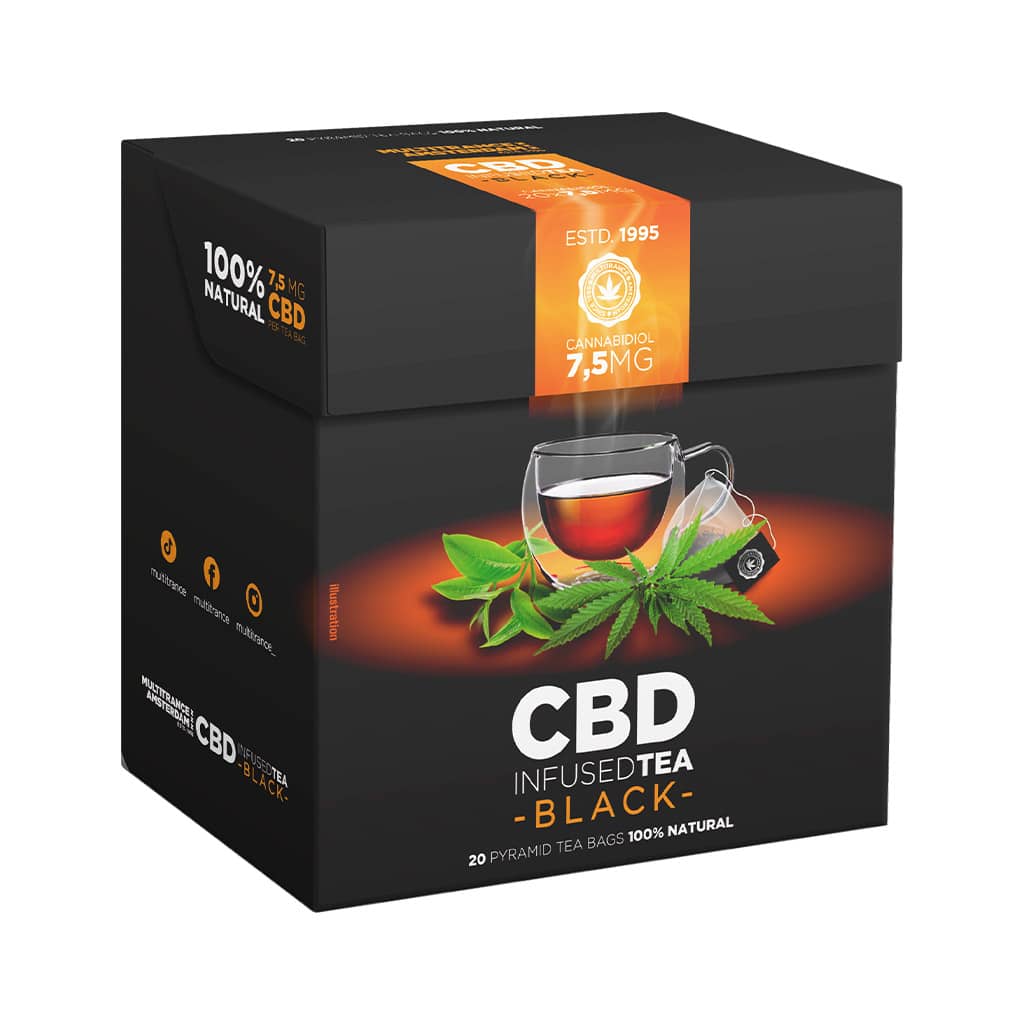 Multitrance CBD Tea Pyramid Bags 7.5mg | 10 pcs Carton