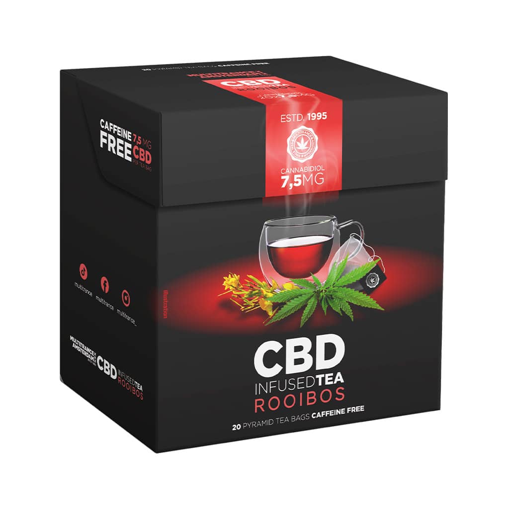 Multitrance CBD Tea Pyramid Bags 7.5mg | 10 pcs Carton