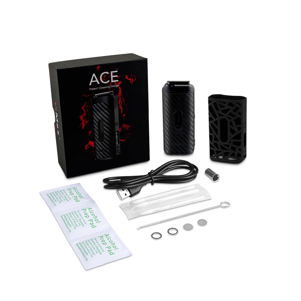 TopGreen XMax Ace Vaporizer - Carbon Black