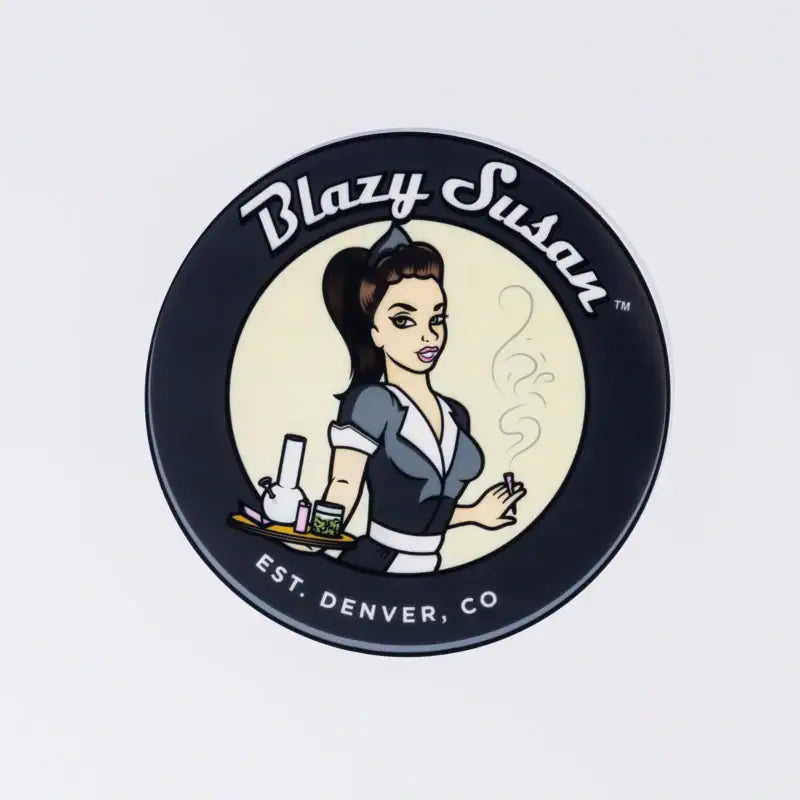 Blazy Susan Spinning Rolling Tray w/ Slap Insert + Center Pad