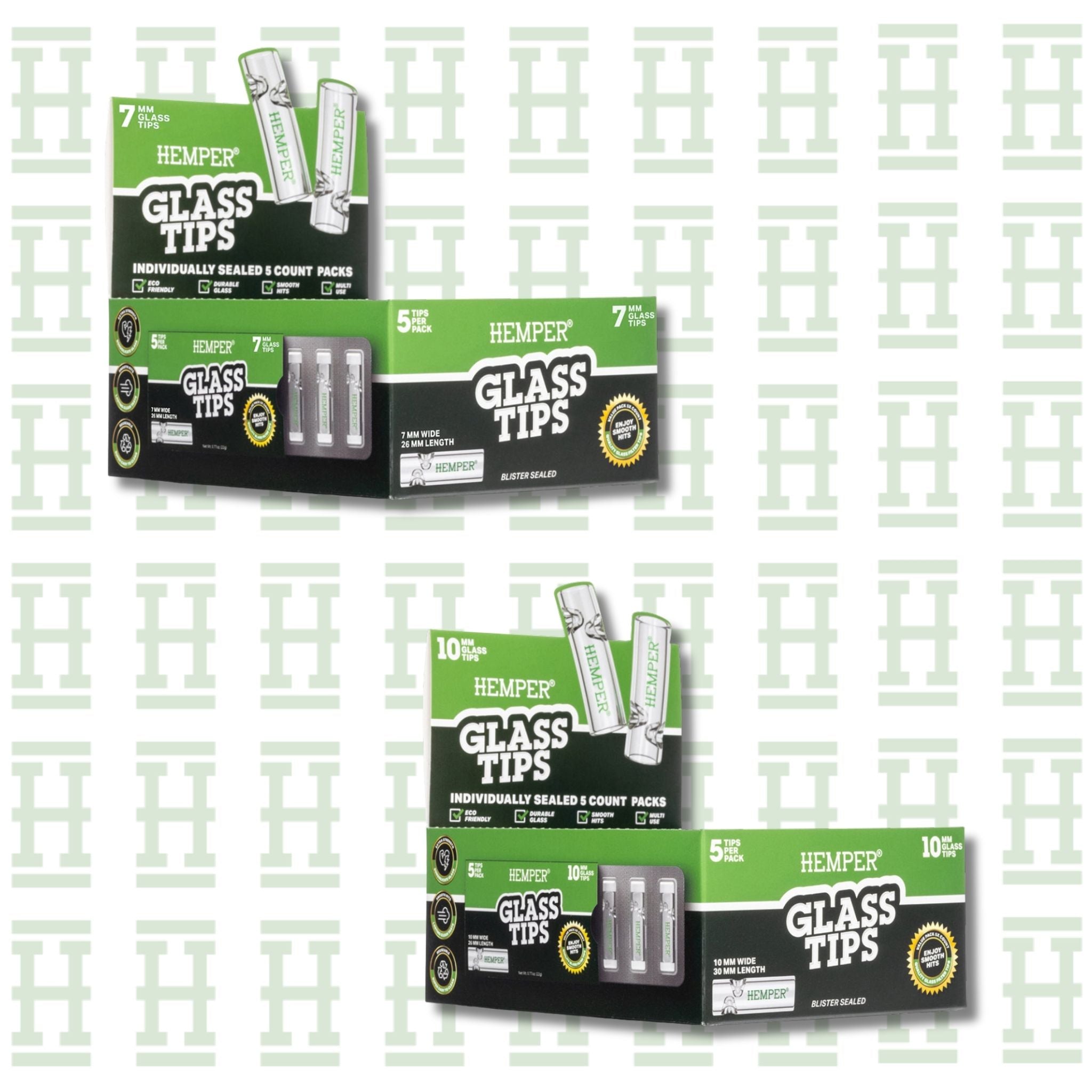 Hemper Starter Kit Glass Tips