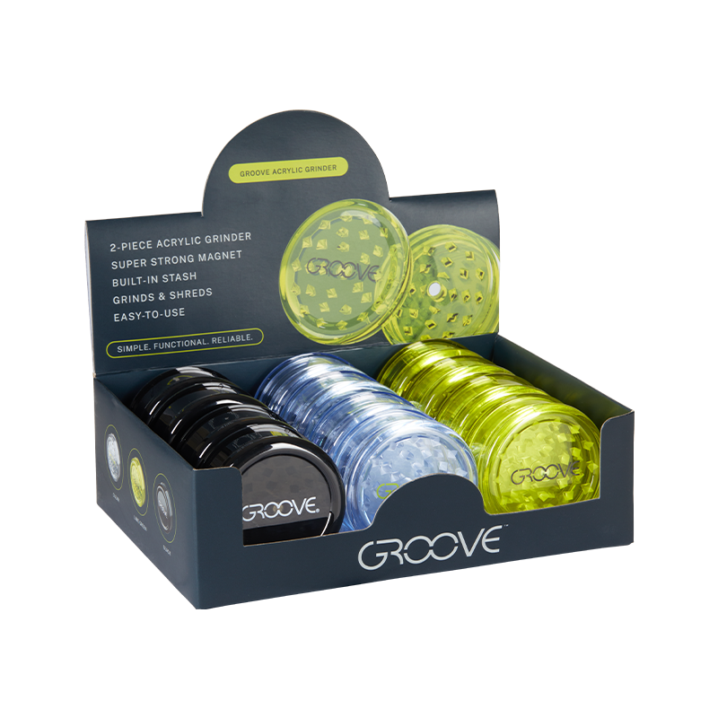 Groove Acrylic Grinder