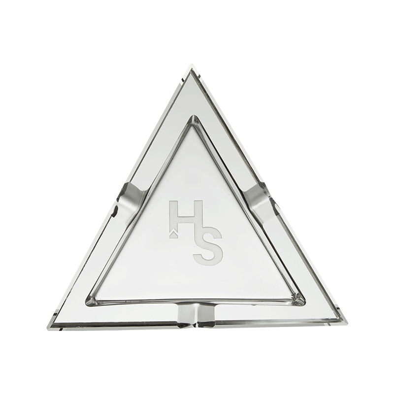Higher Standards Glass Ashtray Clear