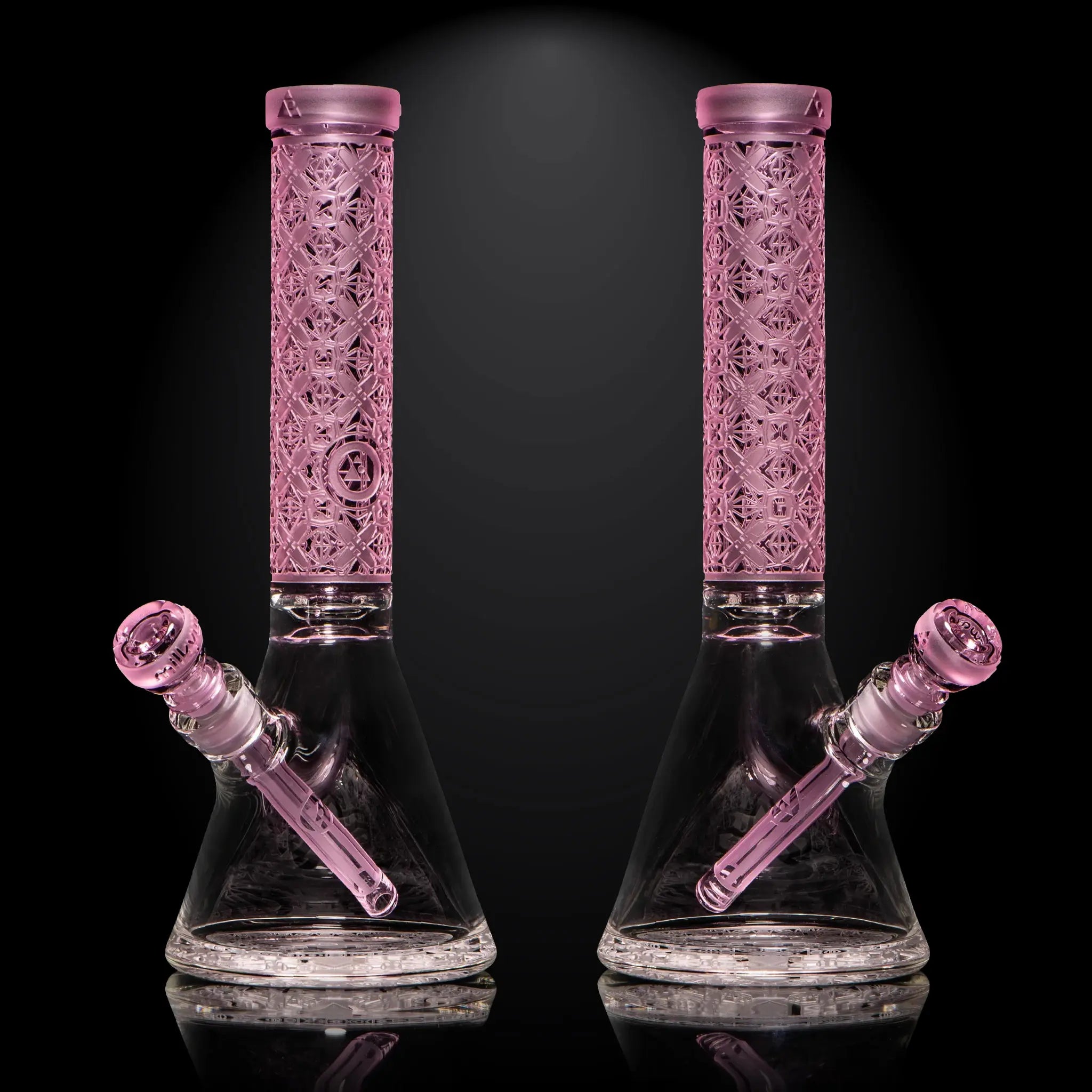 Milkyway X-Morphic: EVO Beaker Bong 14" - Pink