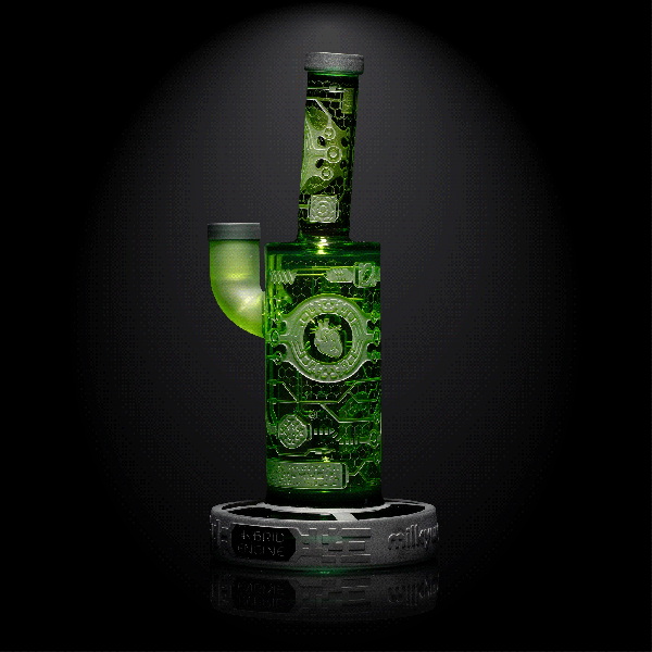 Milkyway Hybrid Engine Dab Rig 9" - Slime