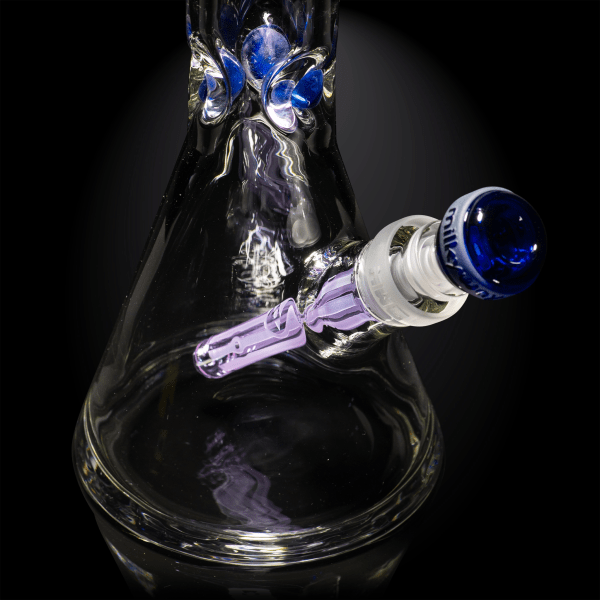 Milkyway Cursed Saint Card Beaker Bong 18″ - Purple