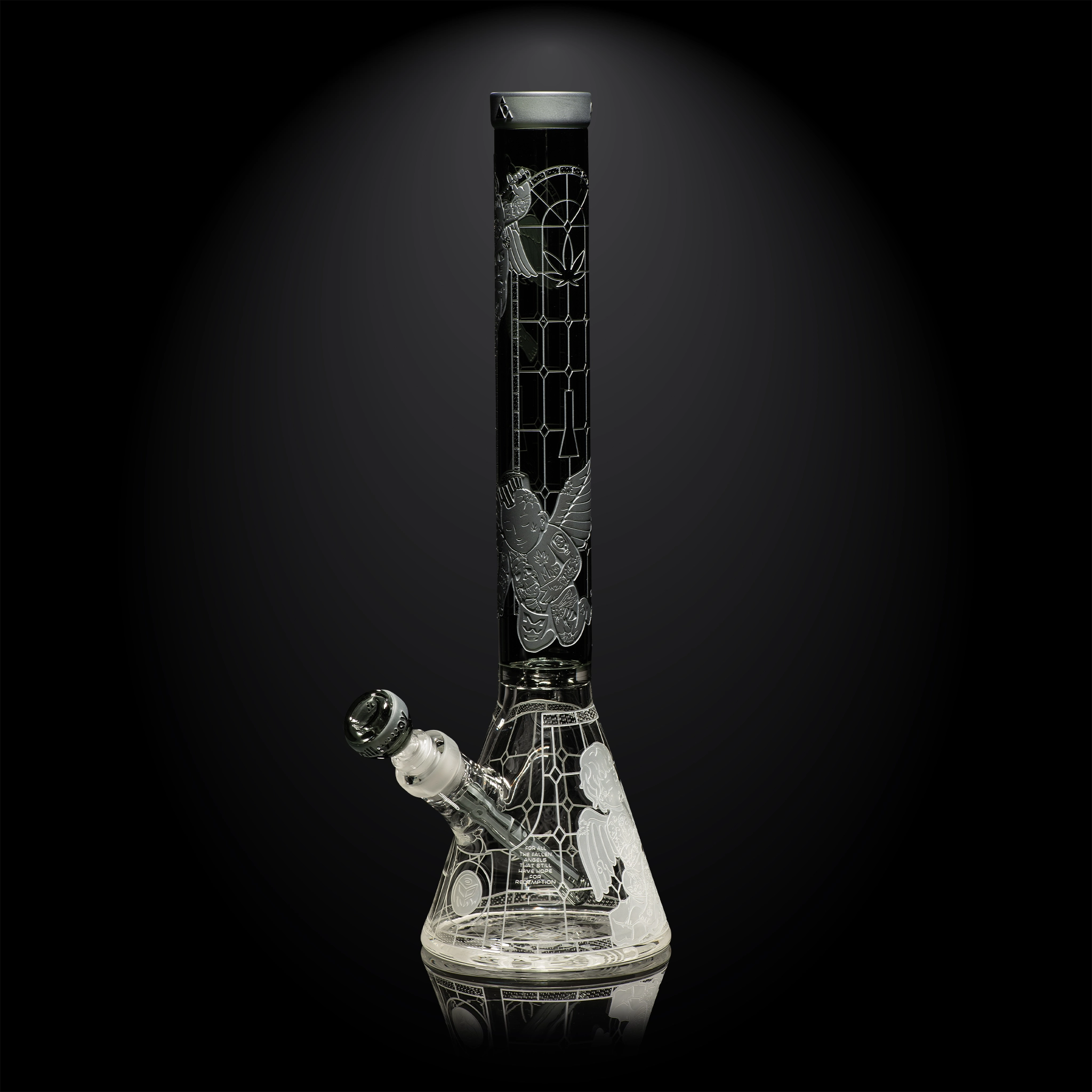 Milkyway Thugz Mansion Beaker Bong 18"