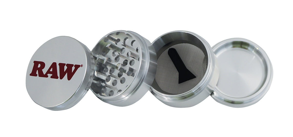 RAW Aluminium Grinder | 4 Piece 56mm
