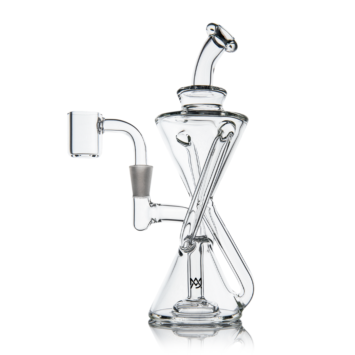 MJ Arsenal Time Turner Mini Dab Rig - Clear