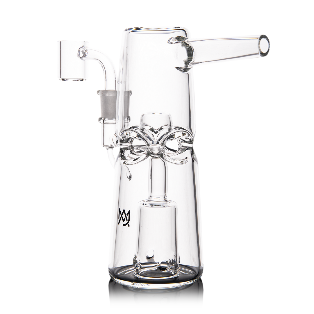 MJ Arsenal Turret Mini Dab Rig - Clear