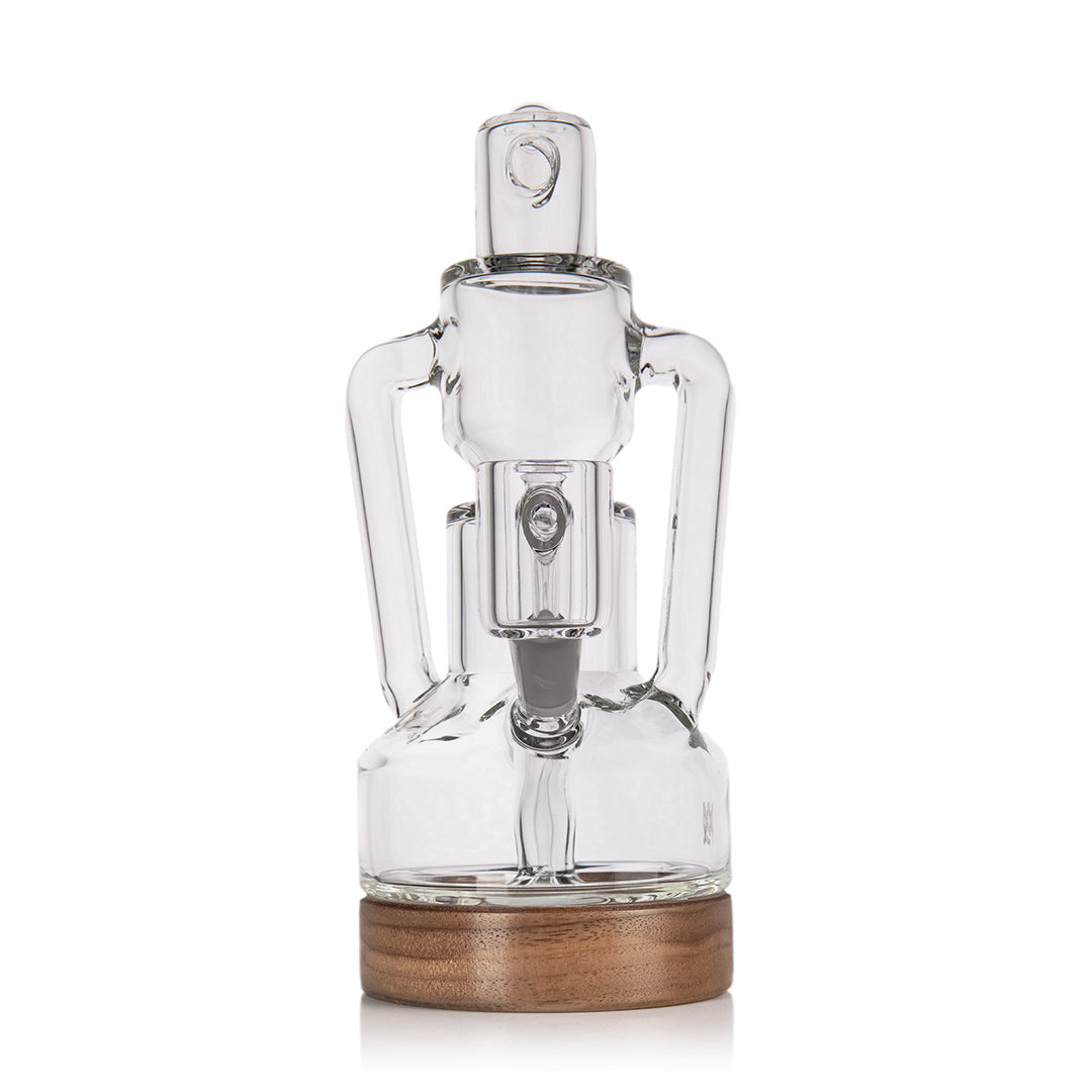 MJ Arsenal Apex Dab Rig (Alpine Series) - Clear/Wood