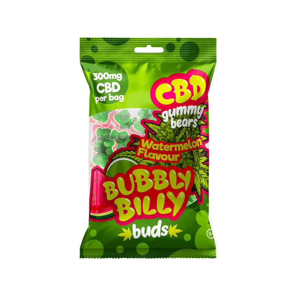 Multitrance Bubbly Billy Buds CBD Gummy Bears | 40 pcs Carton