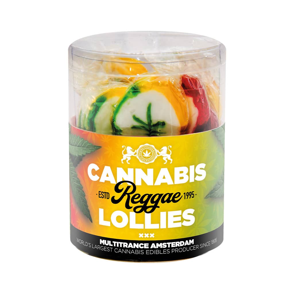 Multitrance Cannabis Reggae Lollies Gift Box | 12 pcs Carton
