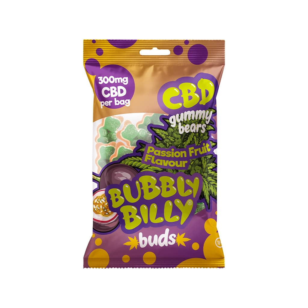 Multitrance Bubbly Billy Buds CBD Gummy Bears | 40 pcs Carton