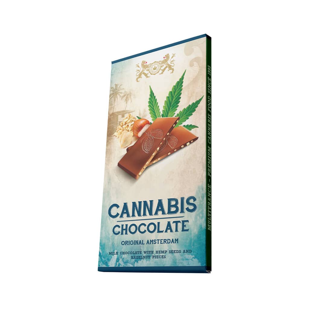 Multitrance Cannabis Chocolate | 15 pcs Carton - Hazelnuts