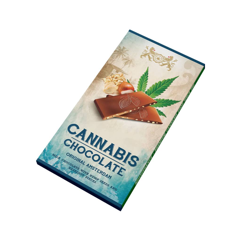 Multitrance Cannabis Chocolate | 15 pcs Carton - Hazelnuts